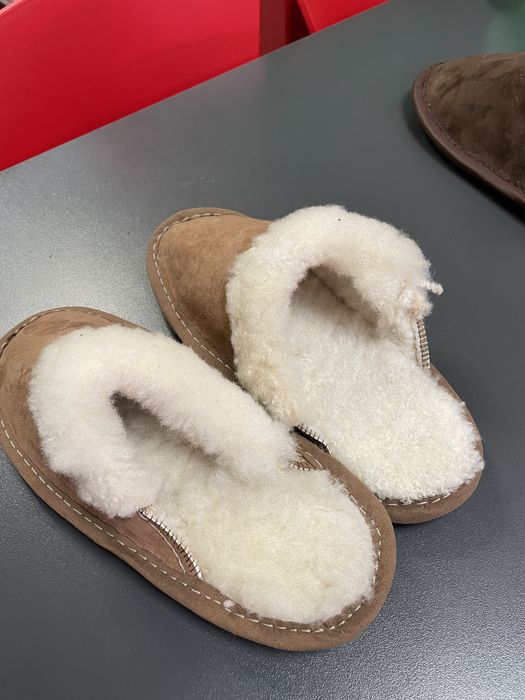 Домашни кожени чехли от естествена кожа