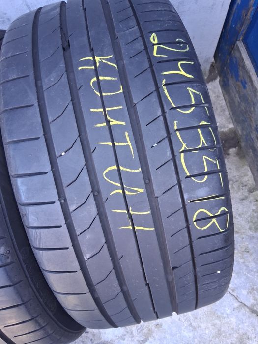 245 35 18 Континентал 2бр летни