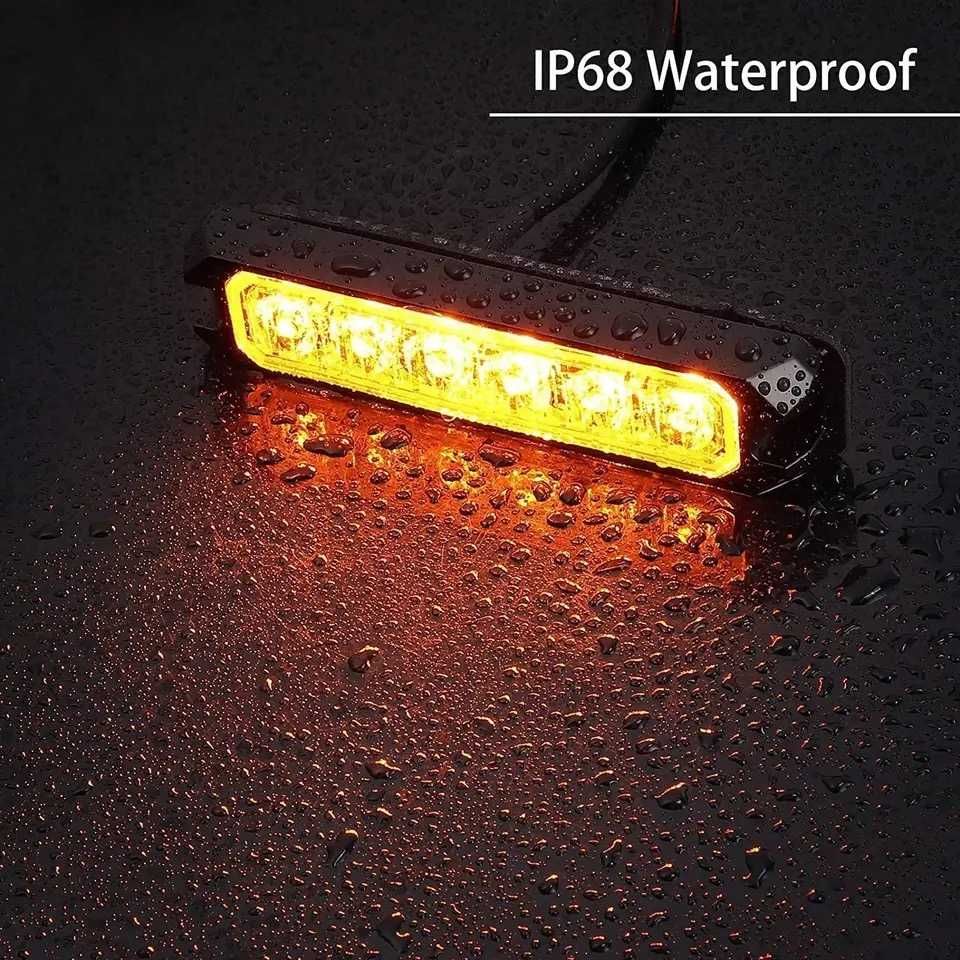2 Броя 12-24V 72W Аварийни Блиц Светлини с контролер гр. София Обеля 1 ...