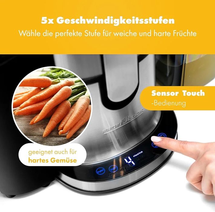 Нов сокоизстисквачка за плодове и зеленчуци ProfiCook, PC-AE 1156