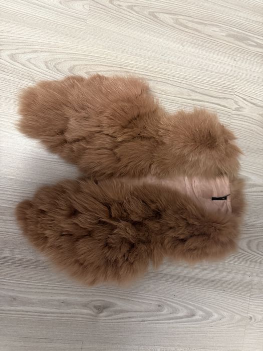 Vestă blană naturală iepure