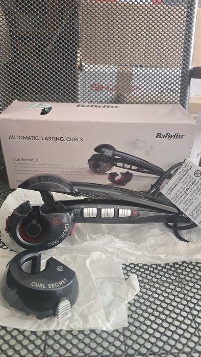 ЧИСТО НОВА Автоматична маша BaByliss Curl Secret lonic 2, 25мм и 35мм, черна