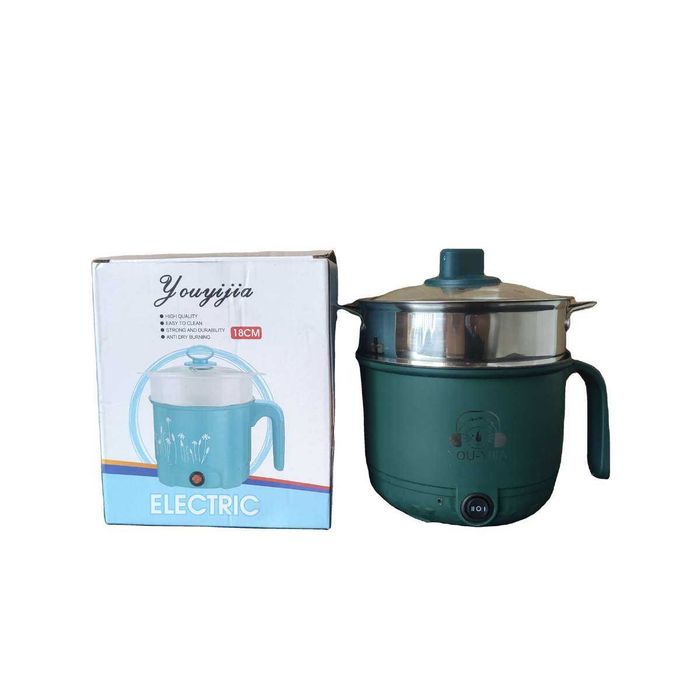 Електрическа тенджера Lynker 1.2L за на супи, нудли, паста, варене на яйца, 600W