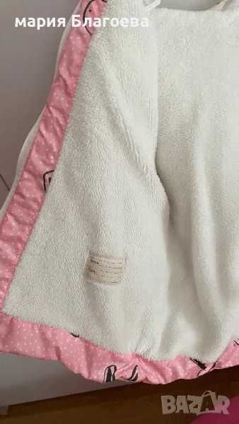 Зимно яке с качулка зайче, размер 92 / 2 години