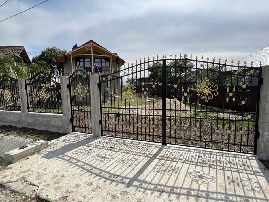 Porti garduri balustrade fier forjat