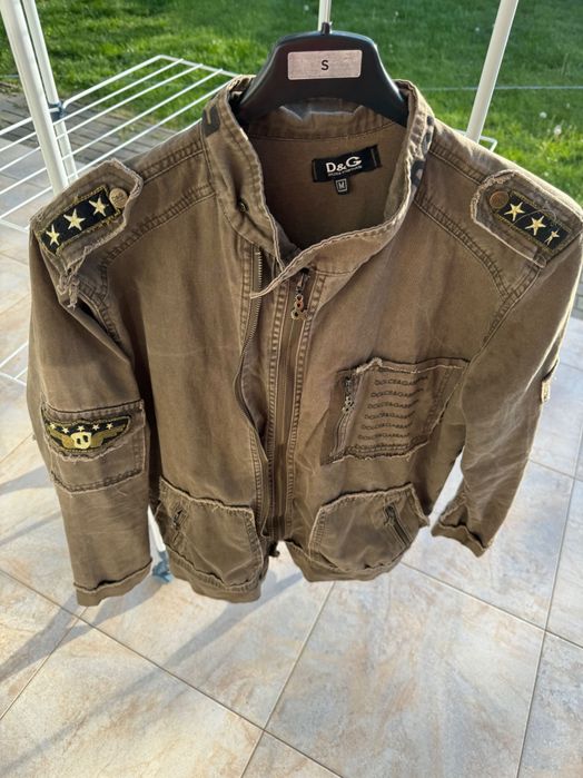 Geacă Dolce & Gabbana model militar