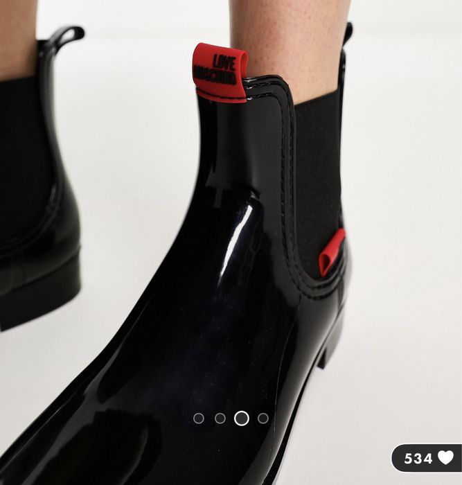 Резиновые Челси Moschino 36 р