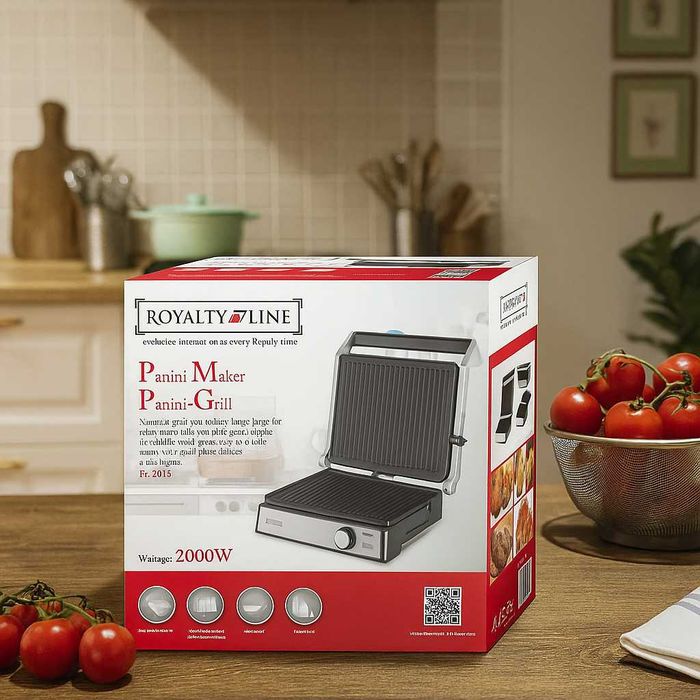 Електрически грил-тостер 2в1 Royalty Line RL-PG7933