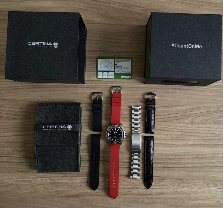 CERTINA DS Action Diver 43mm Powermatic 80