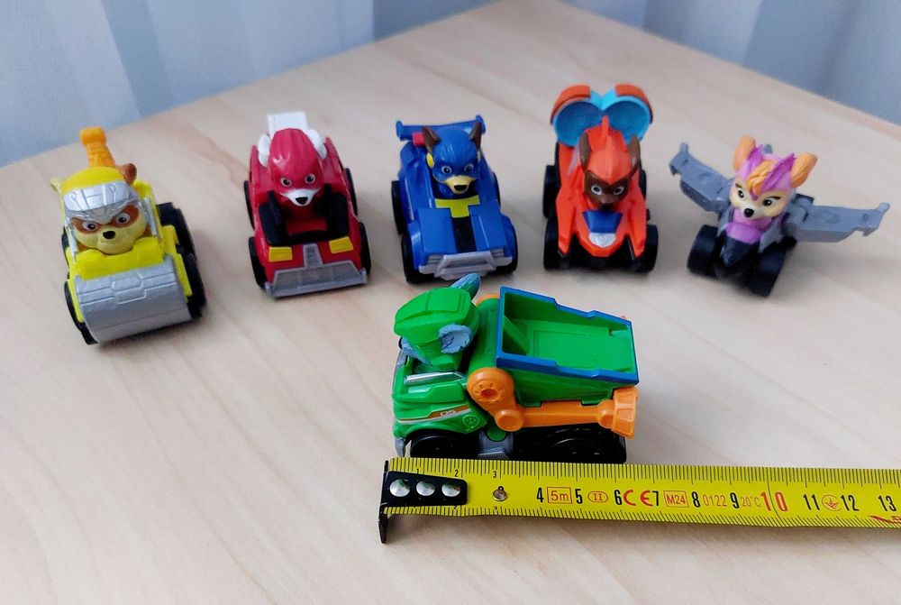 Set 6 masinute Patrula Catelusilor / Paw Patrol