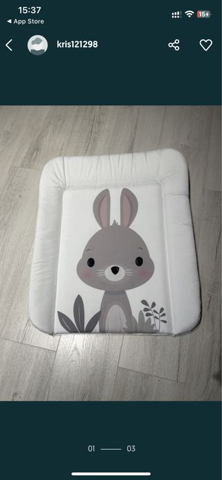 Матрасик на пеленальный столик