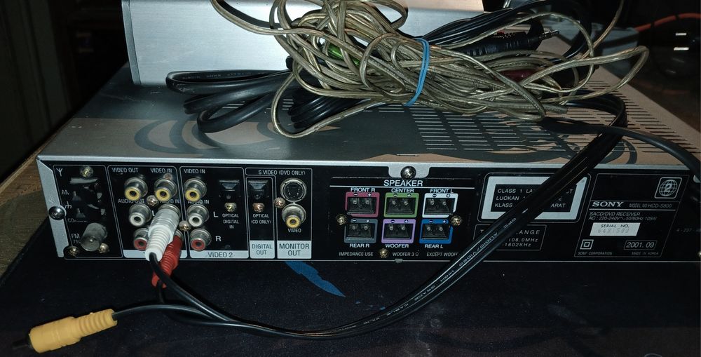 Рессивер усилитель Sony DAV-S800