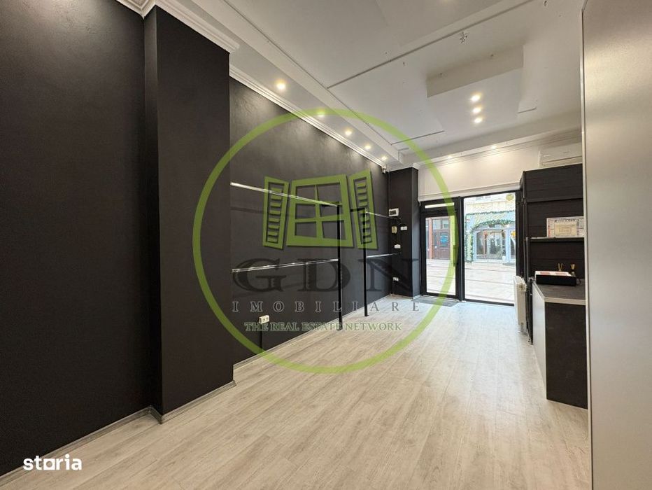 Spatiu comercial, parter + demisol, 51 mp, Zona Centrala