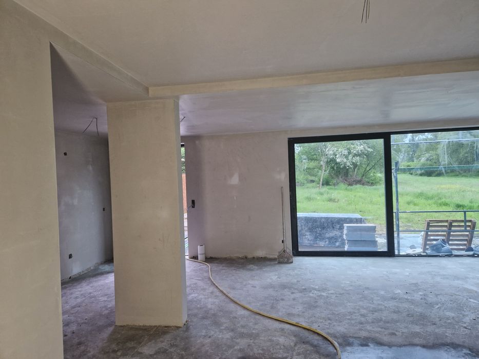 Execut tencuieli mecanizate si șapă pe baza de ipsos,  , gleturi