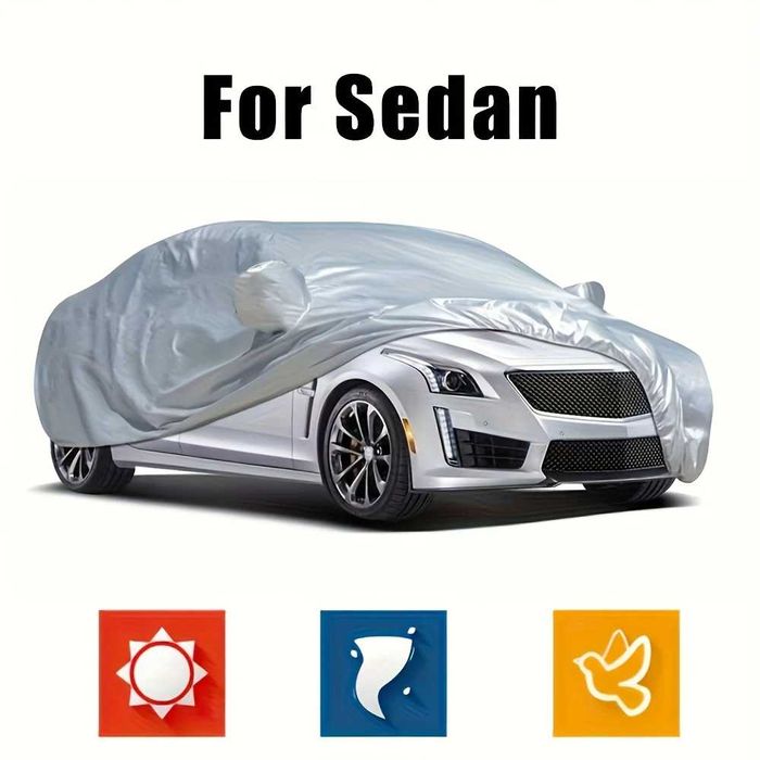 Prelata husa auto berlina jeep suv 400cm 430cm 480cm 540cm 580cmx175x120cm  impermeabila impotriva soarelui, ploii, grindinei Pret 50-52-55-57-60 lei.