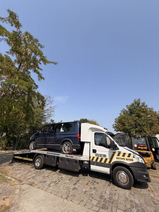 Tractări Auto Ploiești Prahova NON STOP Platformă Auto NDY