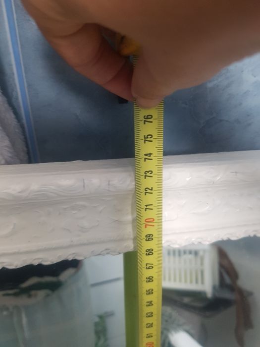 Vand oglinda vintage cu rama lemn 57*74 cm