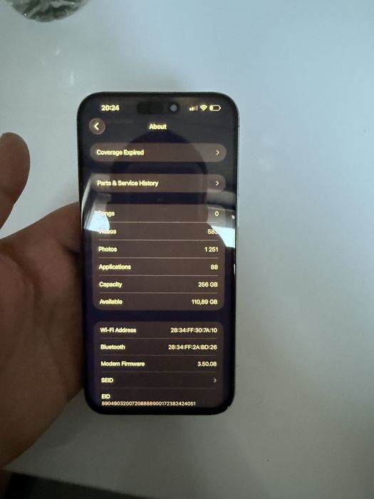 Iphone 15pro max ESIM