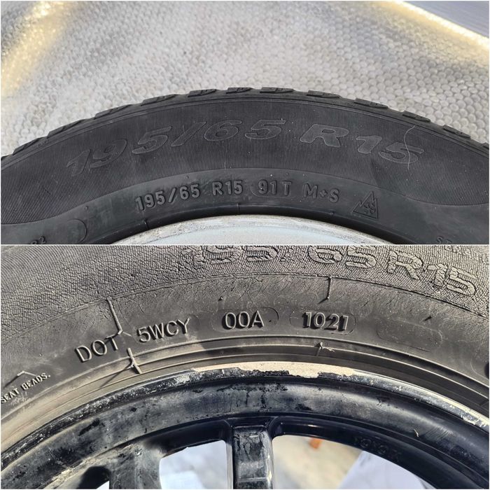 Set 4 Jante Aliaj R15 5x100 Toyota Prius / Dimensiune 15 Inch (12A)