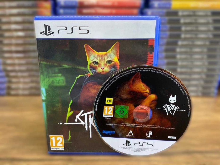 Диск STRAY PS5/ Детские Пс5 Большой Выбор Игр