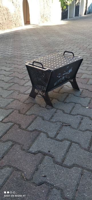 Grătar portabil demontabil