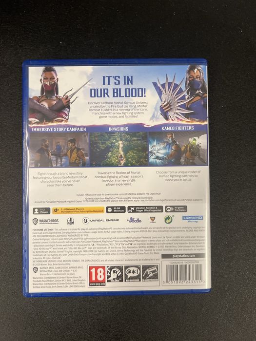 Диск Mortal Kombat 1