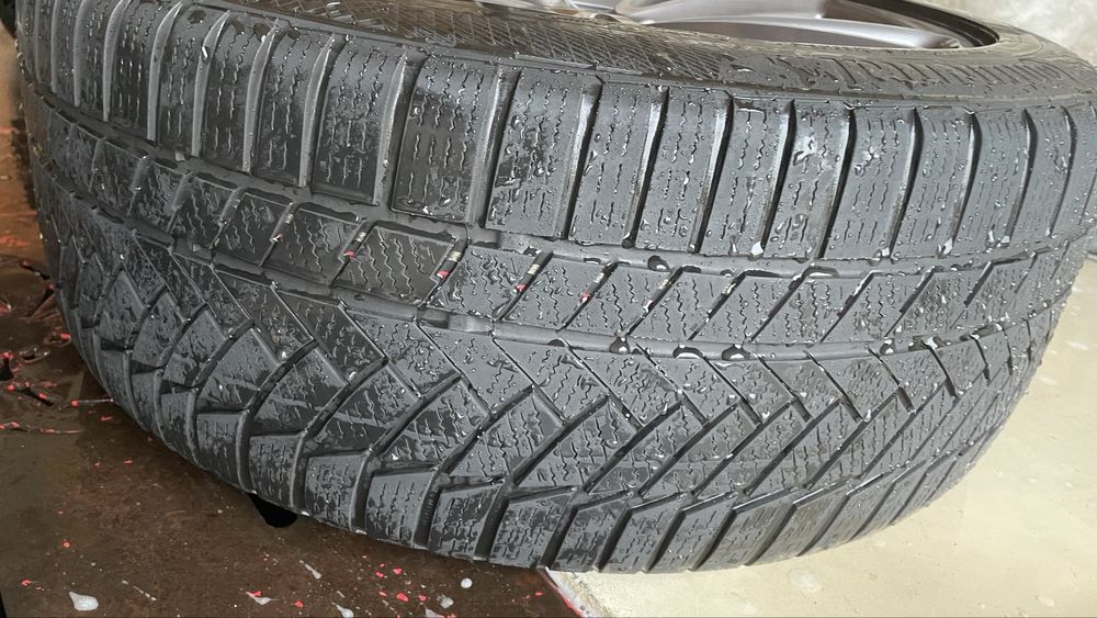 Оригинални джанти 18’ със зимни гуми за Мерцедес