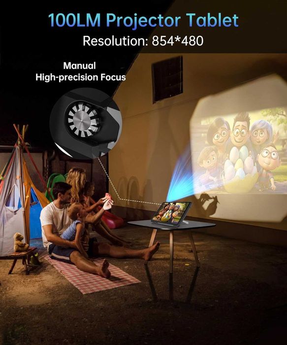 8849 Tank Pad E 24GB RAM 512GB ROM Таблет с Проектор, с IP68 защита