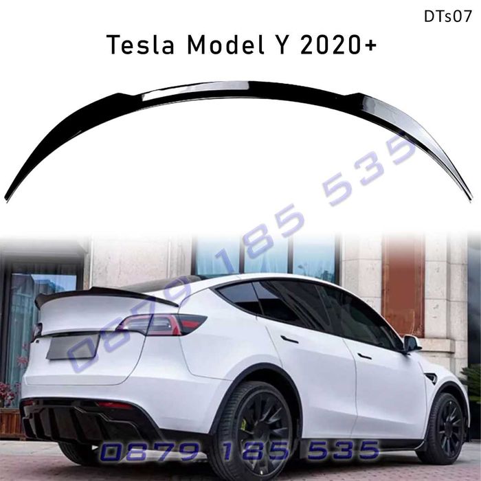 Тунинг лип спойлер багажник Tesla Model Y Maxton 2020+ тесла модел у