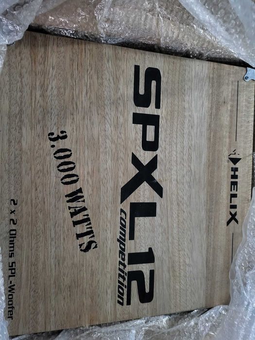 Vand Subwoofer HELIX SPXL 12 Competition, 12", 1500W RMS, 3000W Max