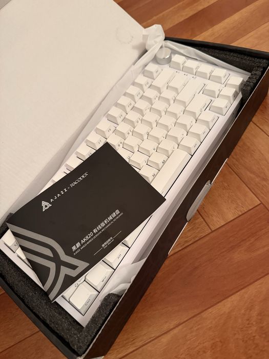 Клавиатура Ajazz AK820 белый