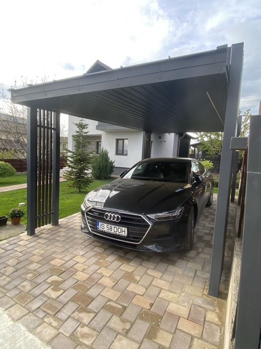 Carport auto, terasa, pergola, copertina auto