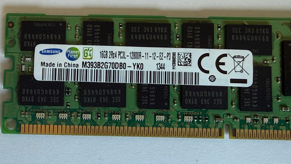 128 GB RAM server (MAC PRO 5.1) - 8 bucati x 16GB 2Rx4 PC3L- 12800R-11-12-E2-P3