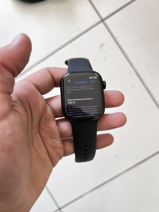 Apple watch 11 42 mm Full komplekt  1 hafta ishlatilgan narxi 270$