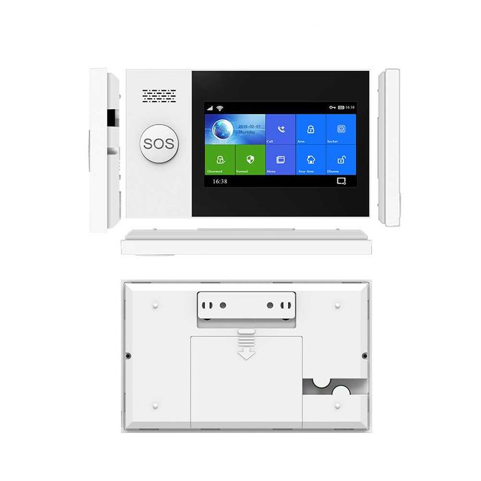 GSM WIFI смарт алармена система с известяван на телефон Tuya Smartlife