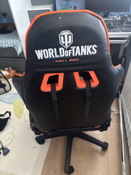 Геймърски стол Arozzi Verona V2 - World of Tanks Edition