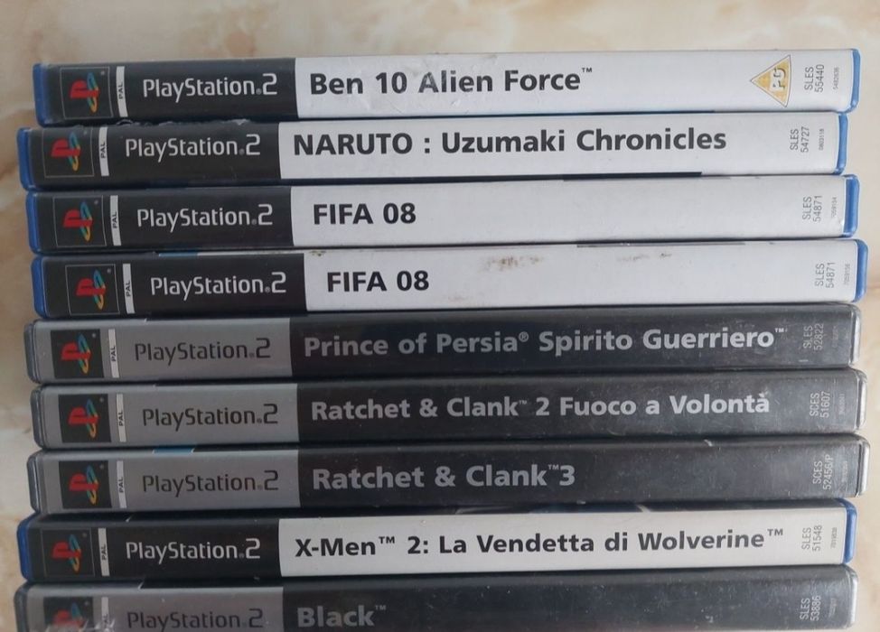 [PS2] Vând 80 jocuri originale pentru PlayStation 2 //poze reale