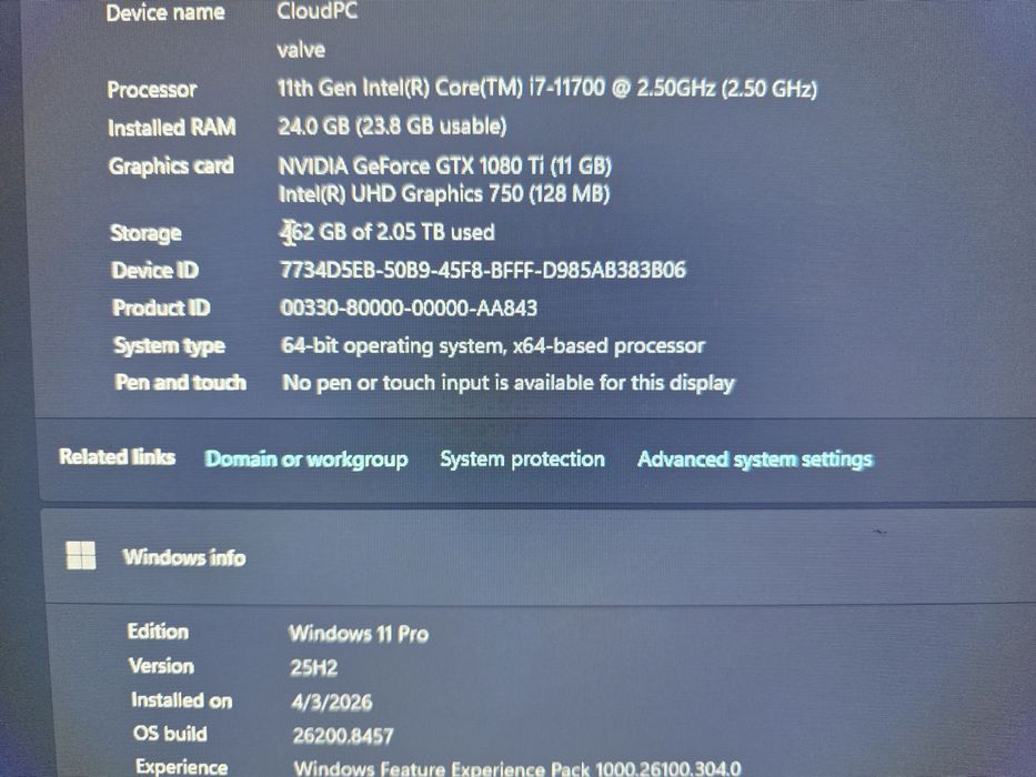 Игровой компьютер I7 11gen