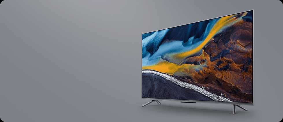 Телевизор Xiaomi TV Q2 65" QLED 4K Android TV 60 Гц Чёрно-серебристый