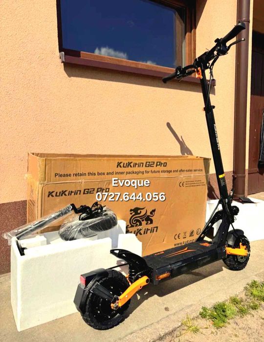 Trotineta electrica NOUA Kukirin G2 pro cu scaun abs regenerativa 16ah