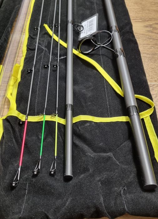 SET 2 Lansete Feeder FL Strategist Distance MH 4.20M 80-150G 3Seg