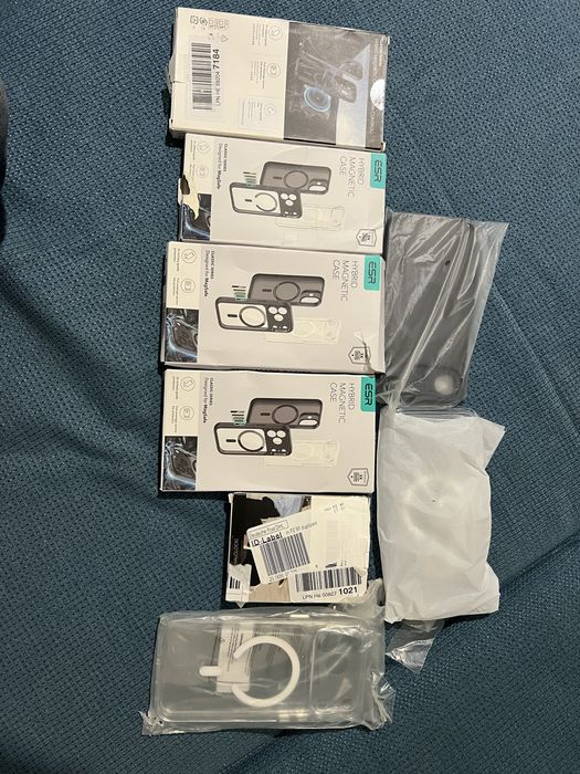 Huse iPhone 17 Pro / Max & Ring Holder Premium ESR MagSafe