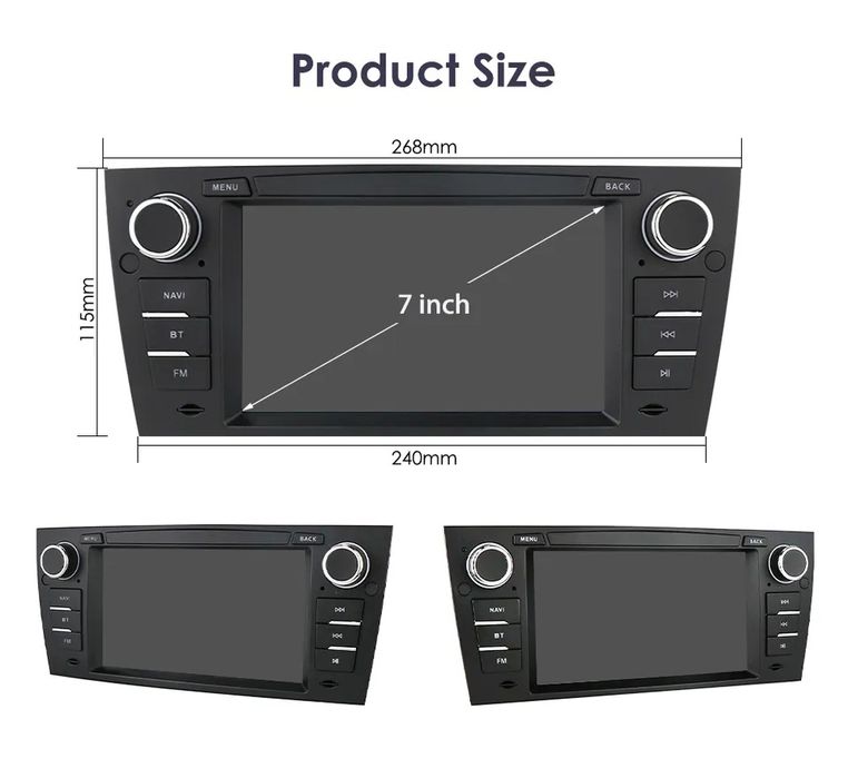 Мултимедия BMW E90 E91 E92 E93 Android GPS Навигация