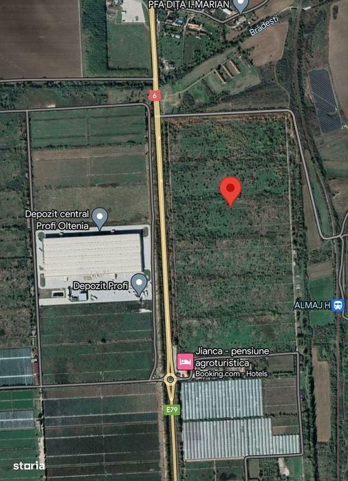 Teren intravilan 200.000mp -PUZ + PUG – Craiova/Almaj