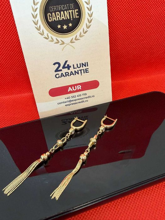 [AG46] Cercei aur b.4391