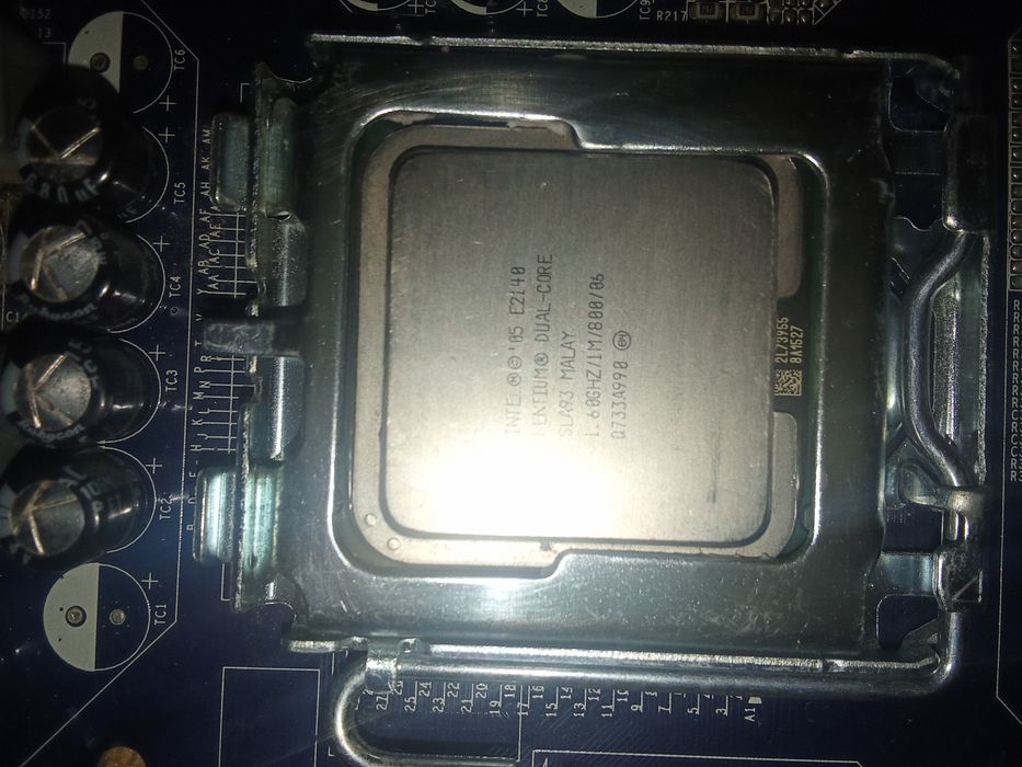 Комплект материнская плата+процессор