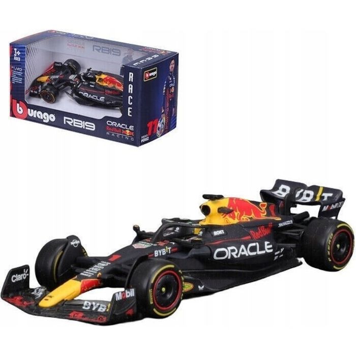 Macheta RB19 F1 Red Bull 2023 Max Verstappen BBurago 1:43
