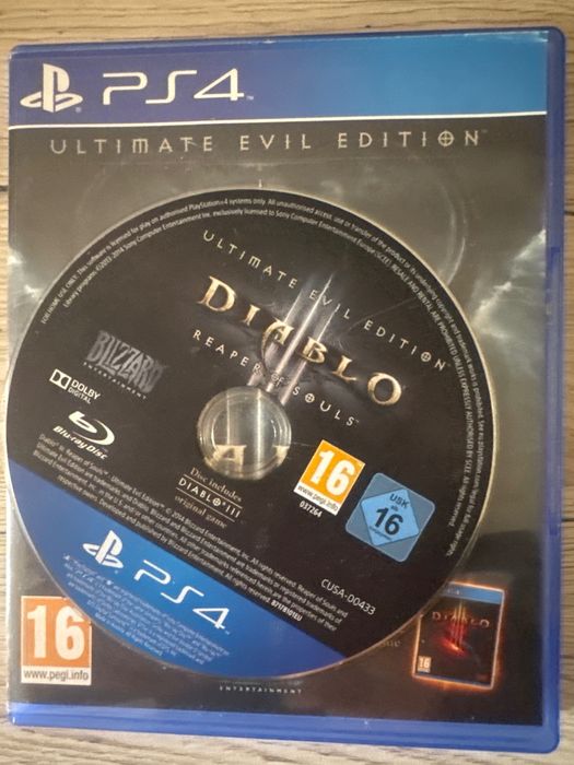 Diablo 3 игра за PS4