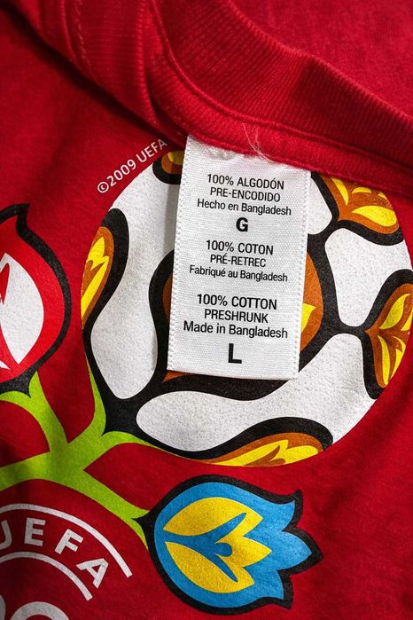 Vintage Coca-Cola UEFA EURO 2012 Poland-Ukraine колекционерска тениска