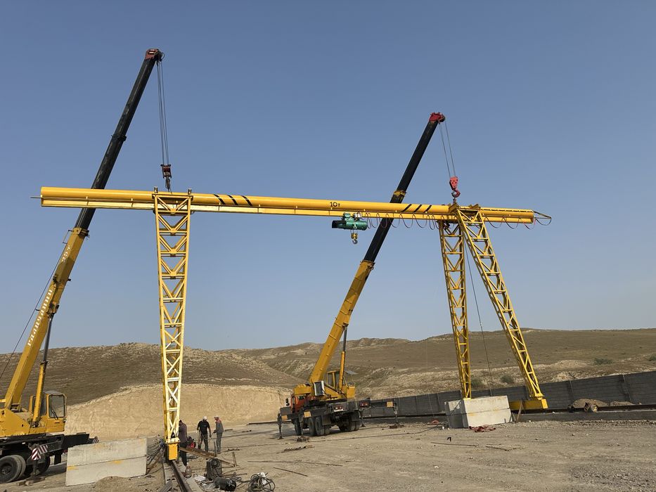 Казловой кран 25 метр,